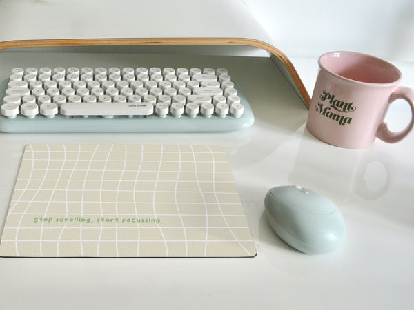 Focus Grid Mouse Mat