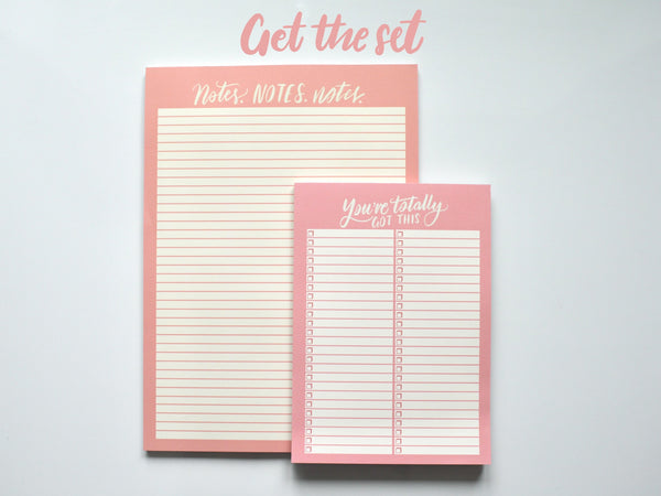 Pink A5 To-Do List