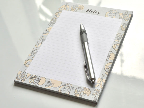 Anatomical A5 Notepad