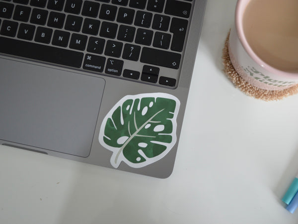 Monstera Leaf Sticker