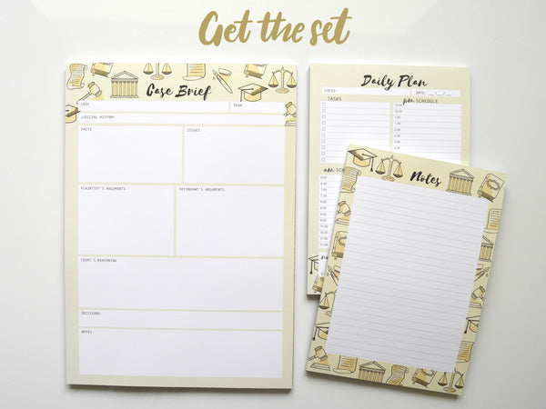 Law A5 Daily Planner