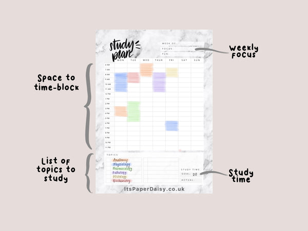 Marble A5 Study Plan