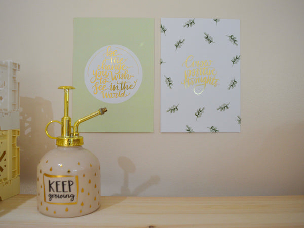 Be The Change A5 Print