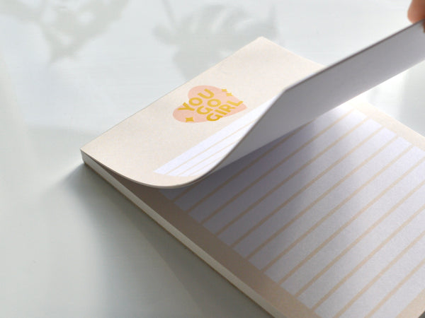 You Go Girl A6 Notepad