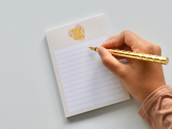 You Go Girl A6 Notepad