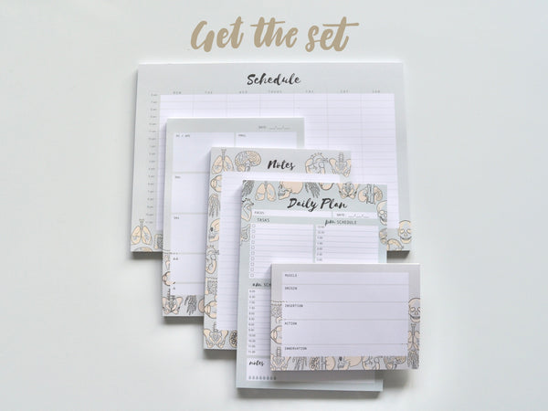 Anatomical A5 Daily Planner