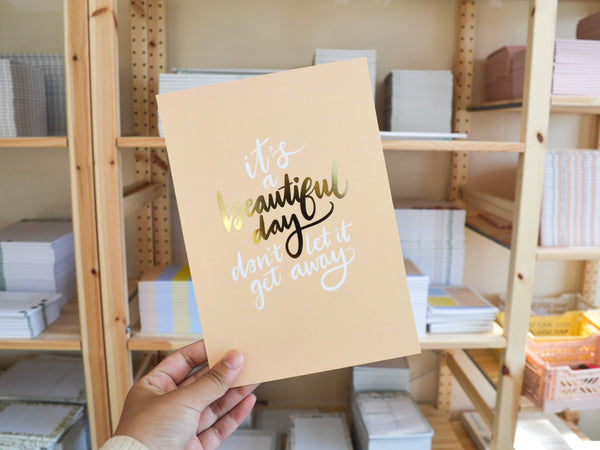 Beautiful Day A5 Print