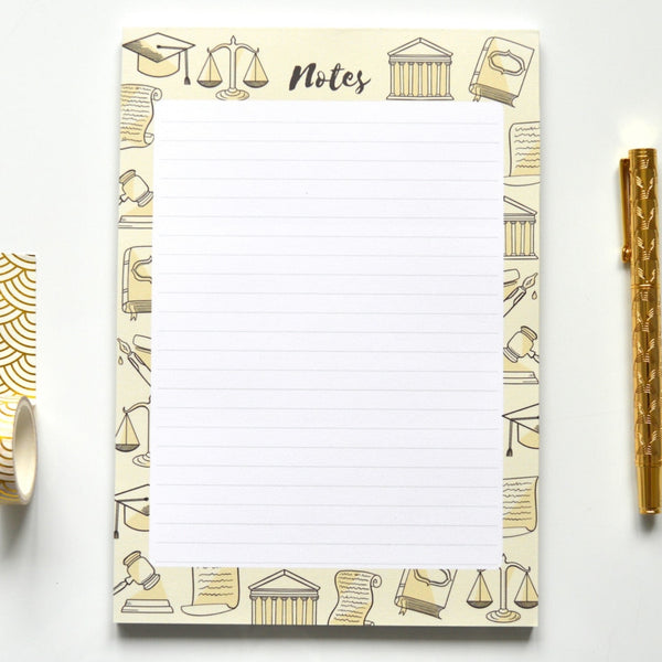 Law A5 Notepad